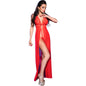 CHILIROSE - CR 3275 BABYDOLL LONGO E TANGA VERMELHO S/M